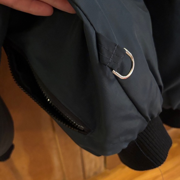 Walls Blizzard-Pruf U.S.A insulated apparel Navy Bomber Jacket Vintage - Picture 10 of 10